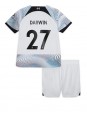 Liverpool Darwin Nunez #27 Auswärts Trikotsatz für Kinder 2022-23 Kurzarm (+ Kurze Hosen)